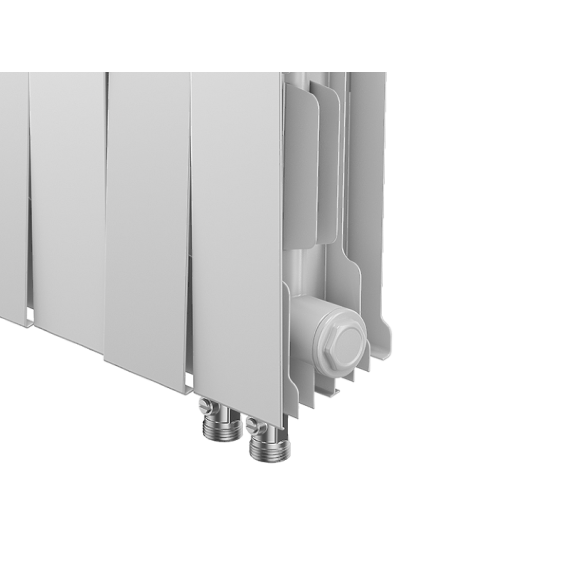 Биметаллический радиатор Royal Thermo PianoForte Bianco Traffico 300VD/100 секций 12