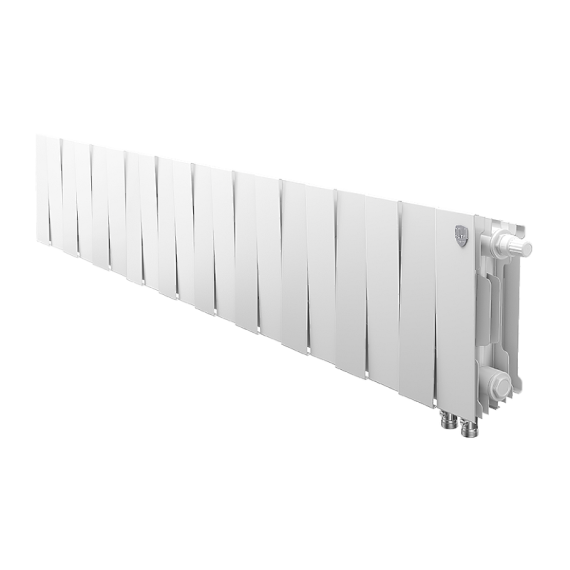 Биметаллический радиатор Royal Thermo PianoForte Bianco Traffico 200VD/100 секций 12