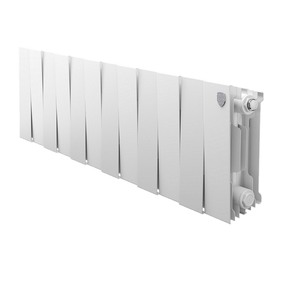Биметаллический радиатор Royal Thermo PianoForte Bianco Traffico 200/100 секций 12