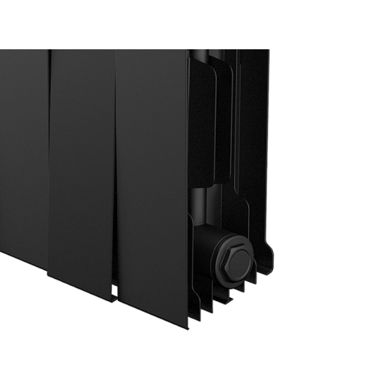 Биметаллический радиатор Royal Thermo PianoForte Noir Sable 300/100 секций 16