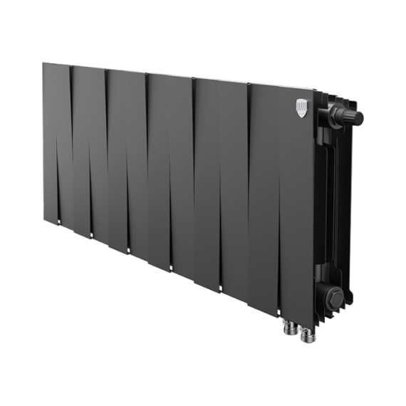Биметаллический радиатор Royal Thermo PianoForte Noir Sable 300VD/100 секций 12