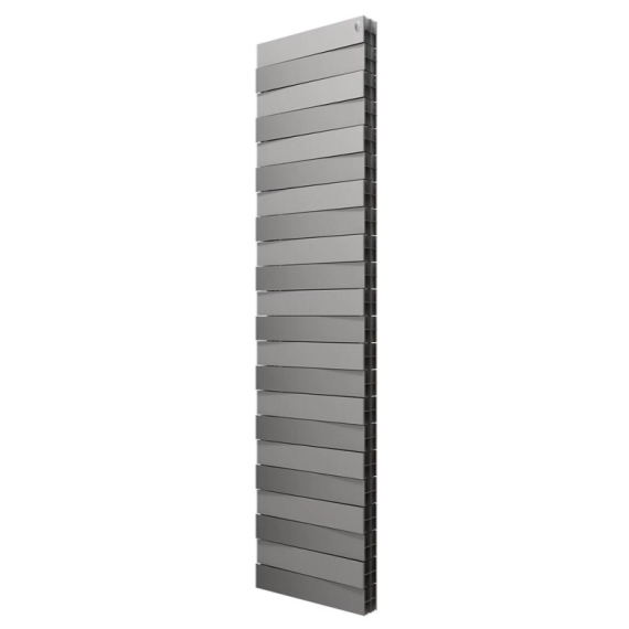 Биметаллический радиатор Royal Thermo PianoForte Tower Silver Satin 300 секций 22