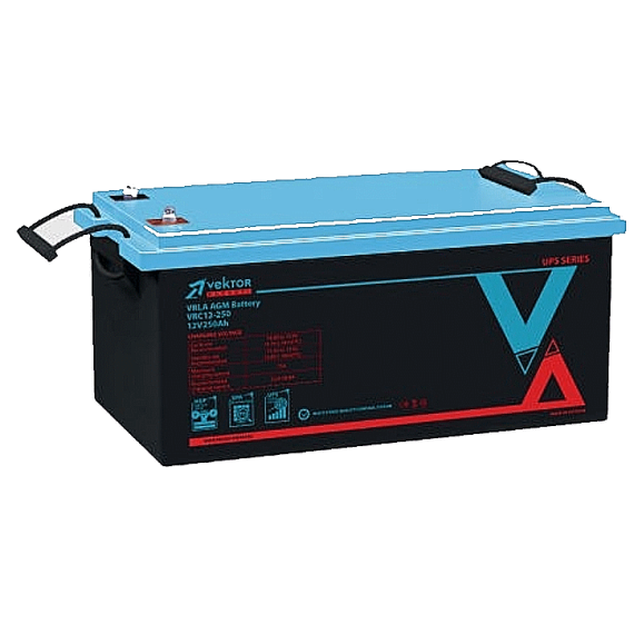 Аккумуляторная батарея Vektor Carbon VRC 12-250