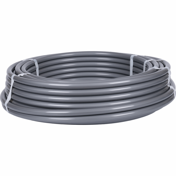 STOUT Труба универсальная, PE-Xa/EVOH d25x3,5 (бухта 50 м.) серая - изображение | Океан тепла