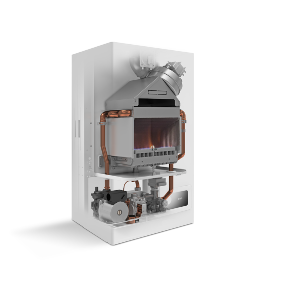 Настенный газовый одноконтурный котел HERMES COPA EON 28 кВт