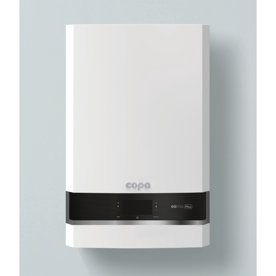 Настенный конденсационный двухконтурный котел HERMES COPA EOMIX Plus 37 кВт