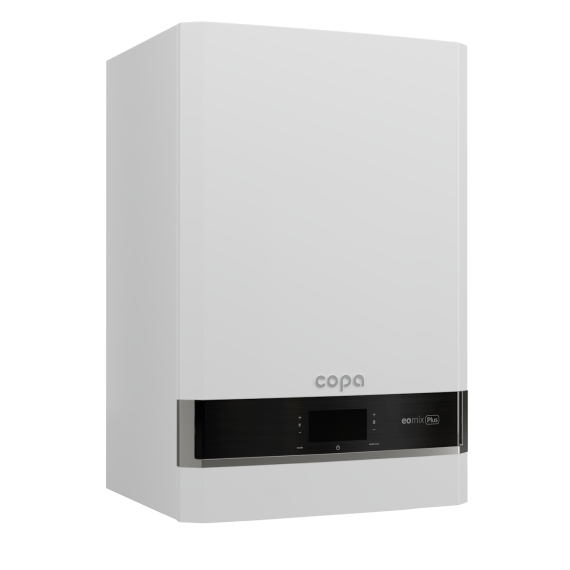 Газовый настенный конденсационный одноконтурный котел HERMES COPA Eomix Plus 25 кВт