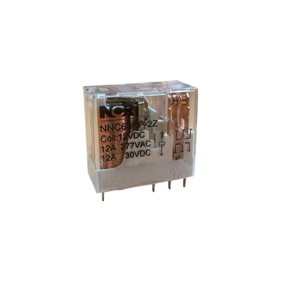 Реле промежуточное на DIN рейку,12V DC в сборе