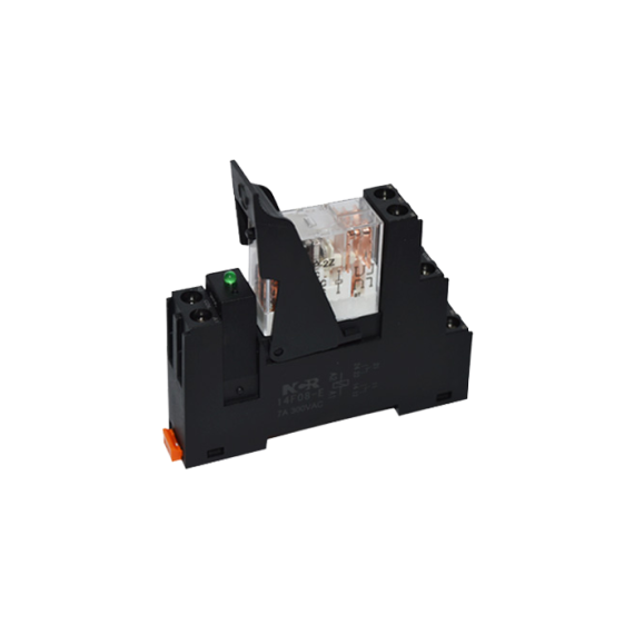 Реле промежуточное на DIN рейку,12V DC в сборе