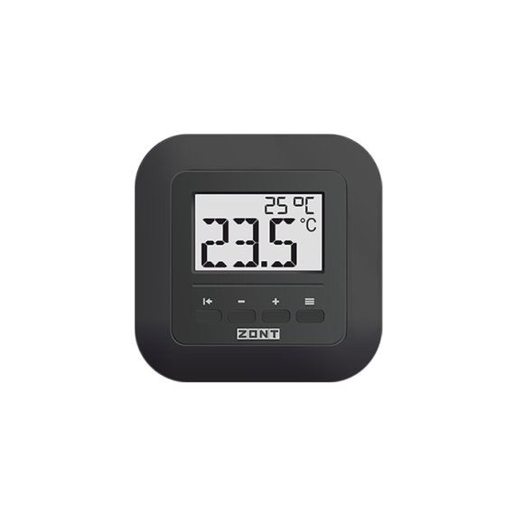 Комнатный беспроводной термостат ZONT МЛ-332.black (868)