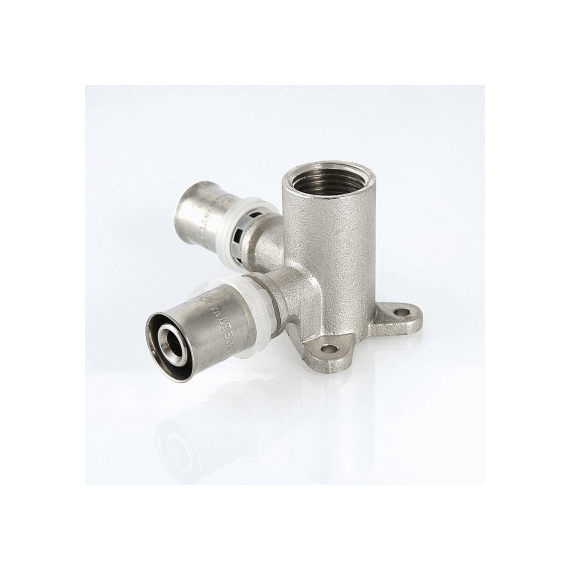 VALTEC Пресс-водорозетка (проходная) 16 х 1/2" ВР х 16 - изображение | Океан тепла