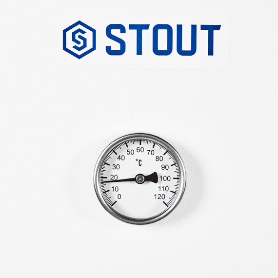 Бойлер косвенного нагрева STOUT OptiBase напольный 500 л, с возм. уст. ТЭН, два теплообменника