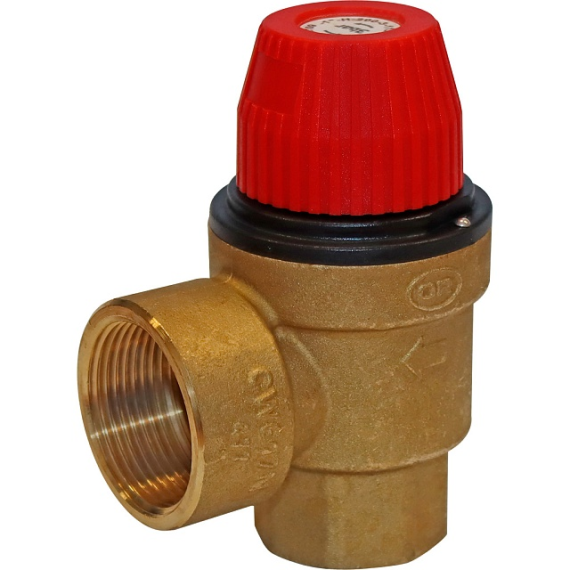 Клапан предохранительный для отопления STOUT 3 бар 1"x1 1/4" (477.332)